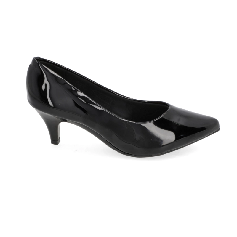 ZAPATO DE MUJER TACO AGUJA STILETTO NEGRO 4076-1 - BEIRA RIO - 1
