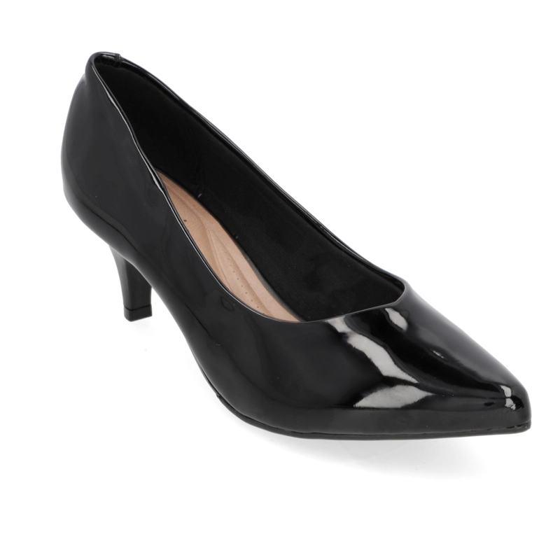 ZAPATO DE MUJER TACO AGUJA STILETTO NEGRO 4076-1 - BEIRA RIO - 2