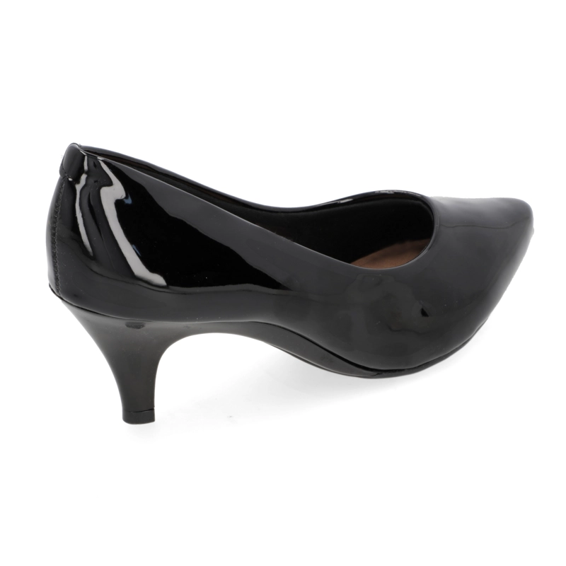 ZAPATO DE MUJER TACO AGUJA STILETTO NEGRO 4076-1 - BEIRA RIO - 4