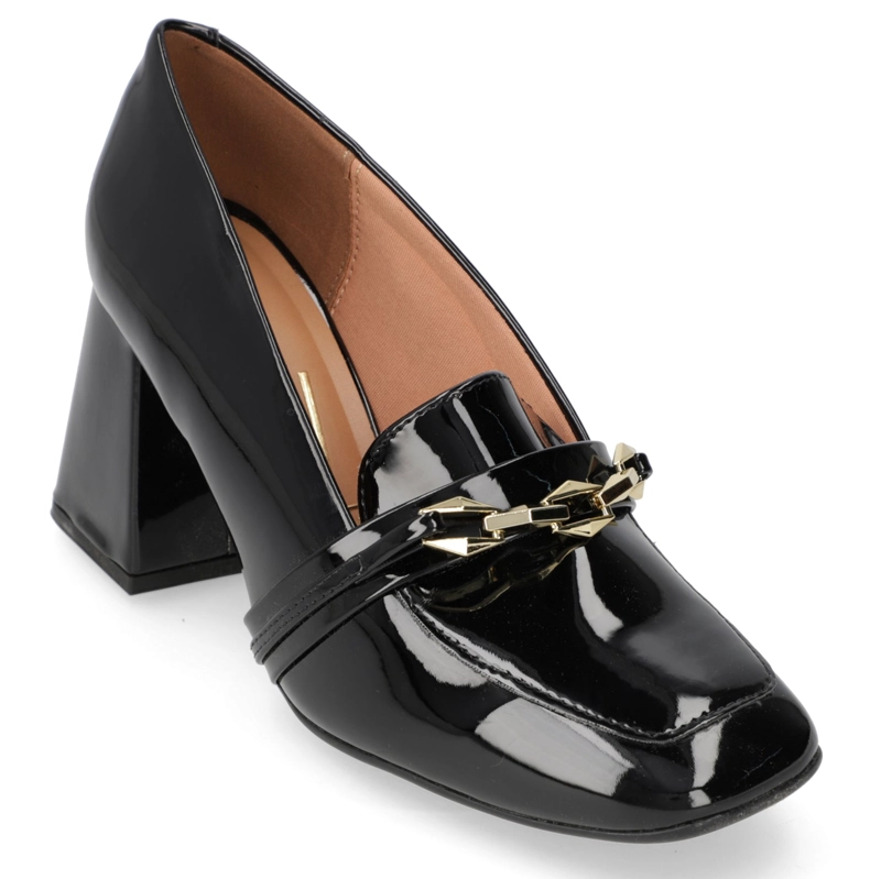 ZAPATO TACO ANCHO VIZZANO NEGRO - 1