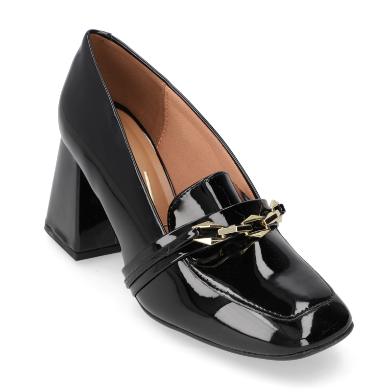 ZAPATO TACO ANCHO VIZZANO NEGRO - 2