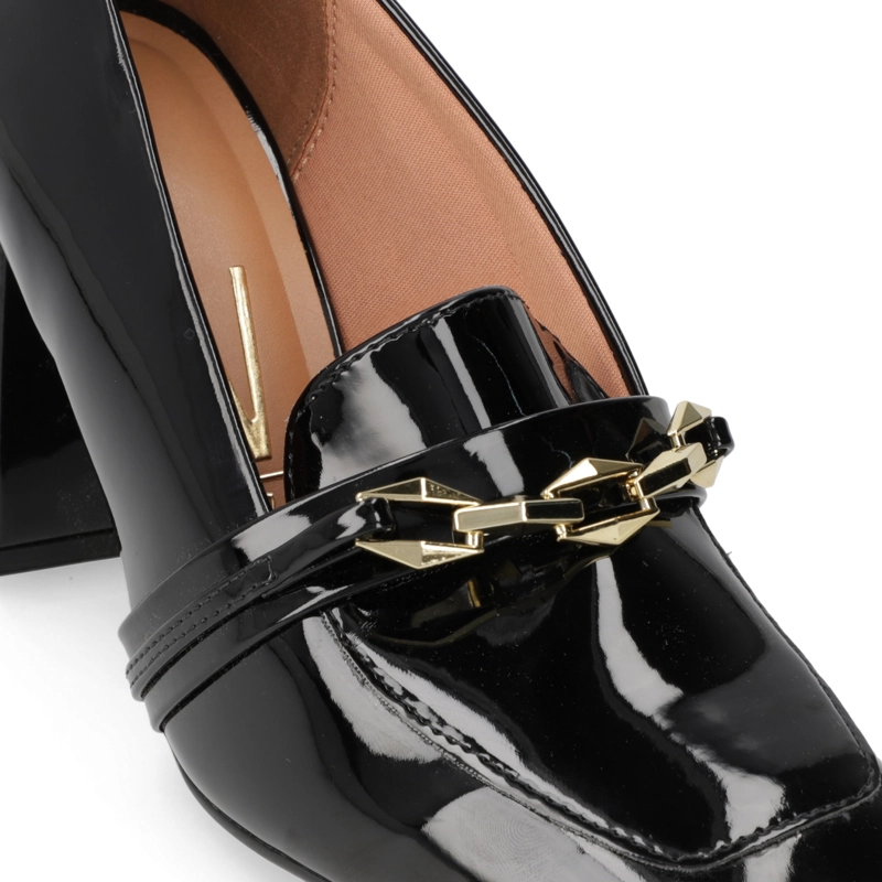 ZAPATO TACO ANCHO VIZZANO NEGRO - 5