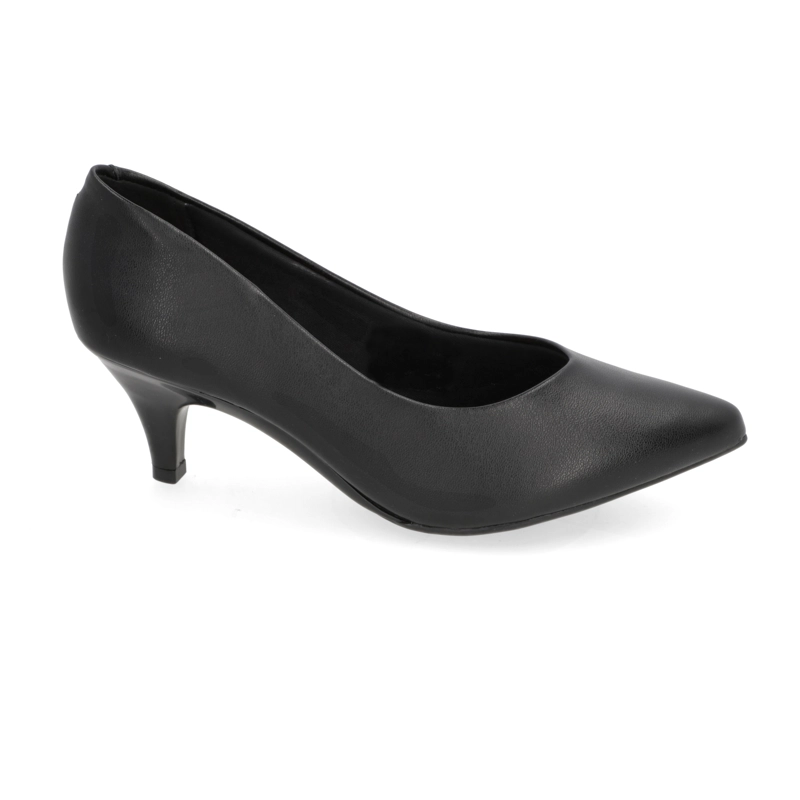 ZAPATO MUJER TACO AGUJA STILETTO NEGRO 4076-1 - BEIRA RIO - 1