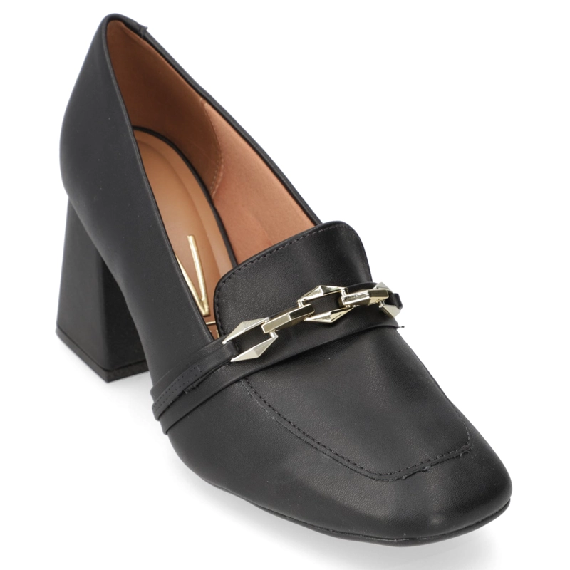 ZAPATO TACO ANCHO VIZZANO NEGRO - 1
