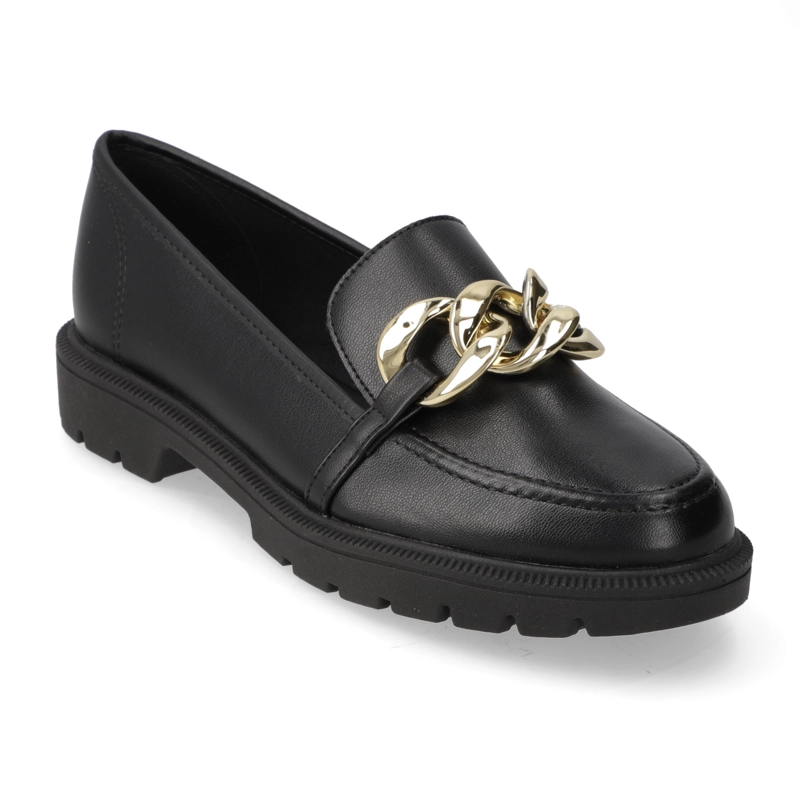 MOCASIN NEGRO BEIRA RIO - 2