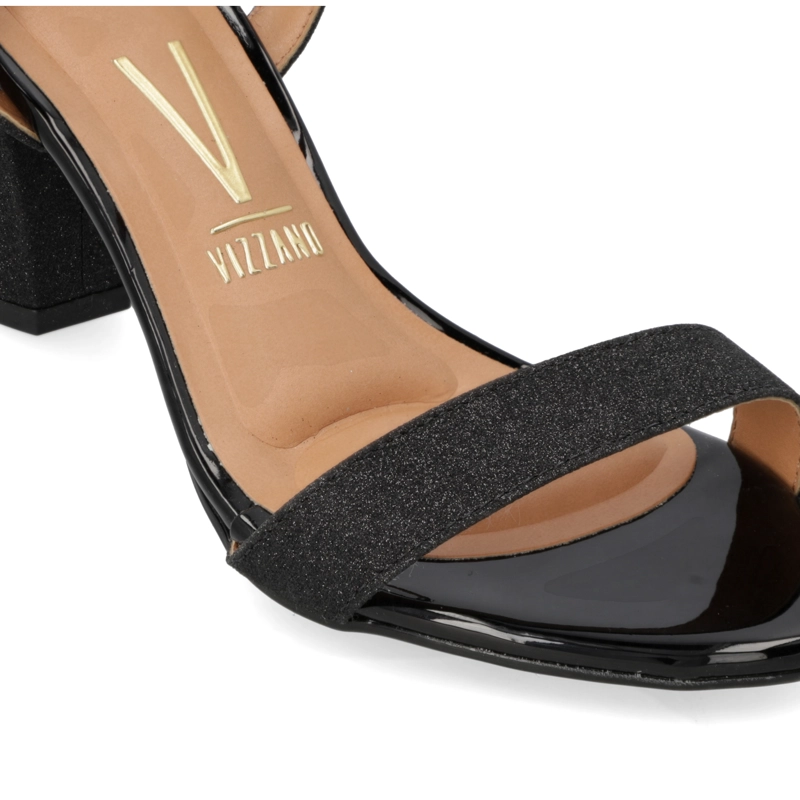SANDALIA FIESTA TACO ANCHO NEGRO VIZZANO MUJER - 5