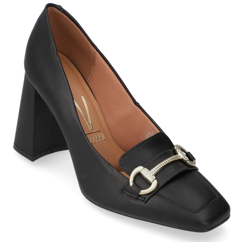 ZAPATO TACO ANCHO VIZZANO NEGRO - 1