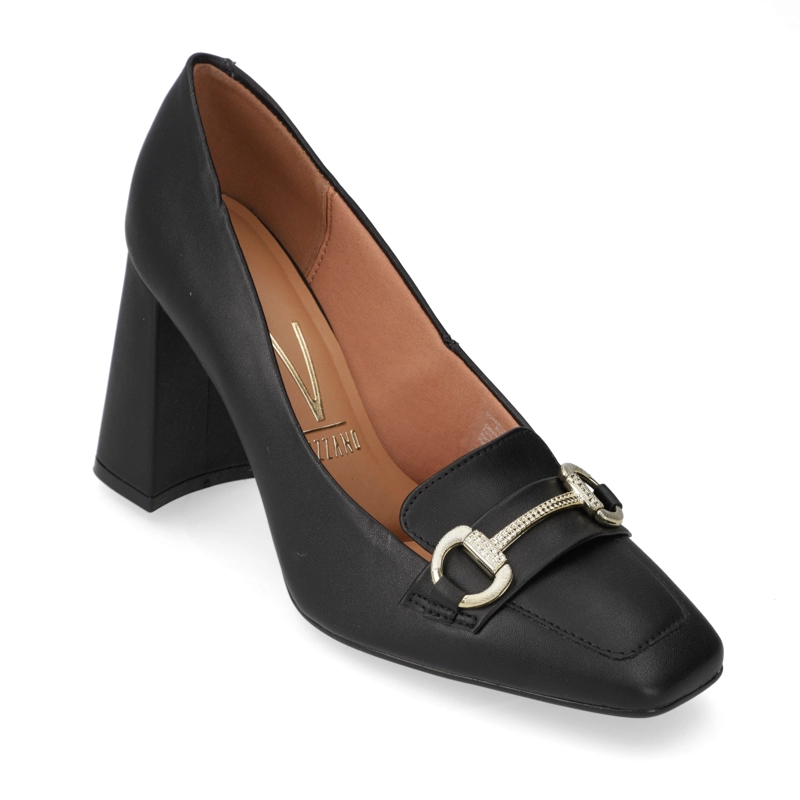 ZAPATO TACO ANCHO VIZZANO NEGRO - 2