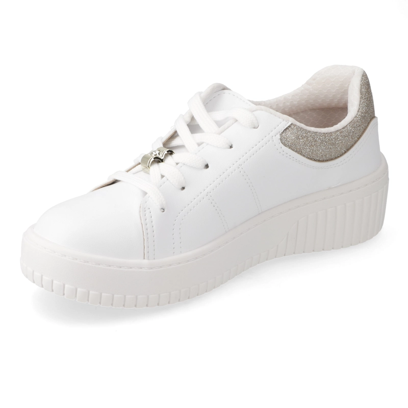 ZAPATILLA GLITTER BLANCA BEIRA RIO - 3