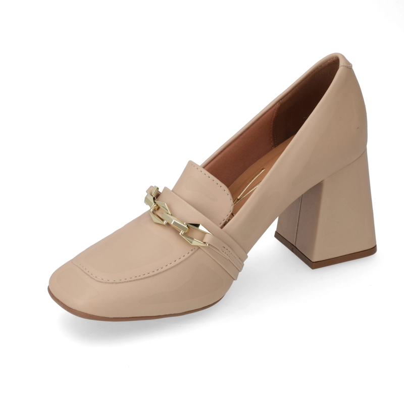 ZAPATO TACO ANCHO VIZZANO BEIGE - 3