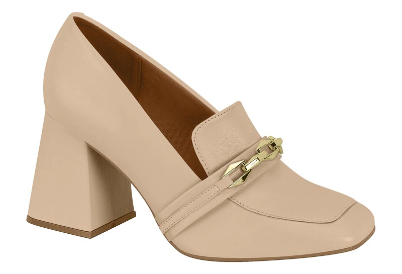 ZAPATO TACO ANCHO VIZZANO BEIGE - 6