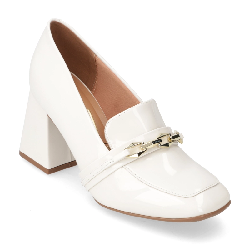 ZAPATO TACO ANCHO VIZZANO BLANCO - 2