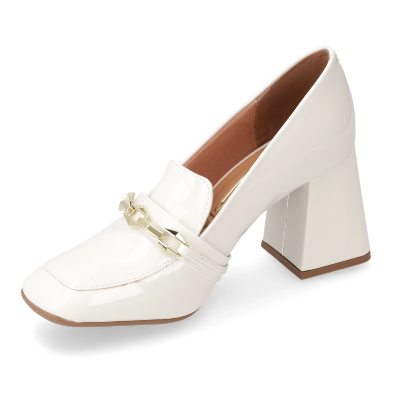ZAPATO TACO ANCHO VIZZANO BLANCO - 3