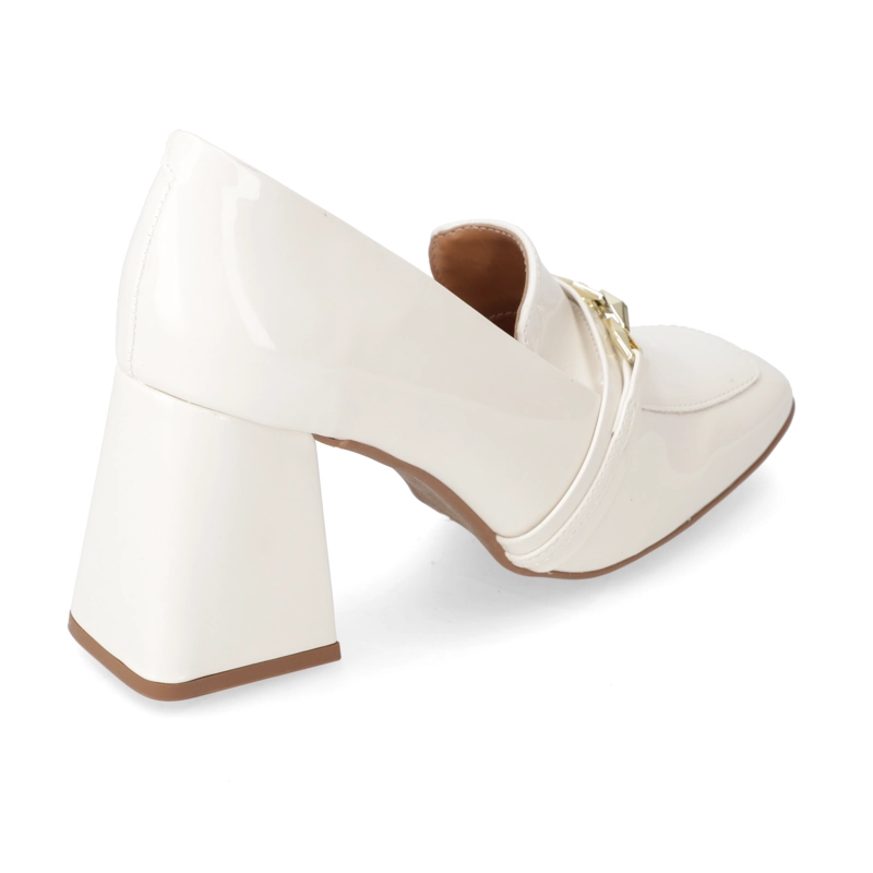 ZAPATO TACO ANCHO VIZZANO BLANCO - 4
