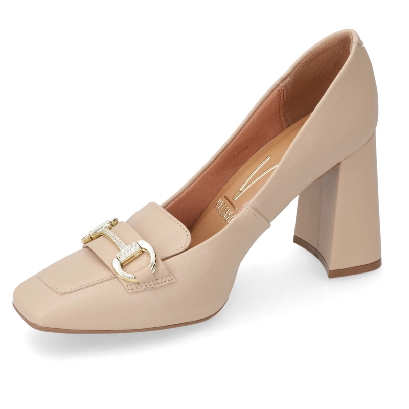 ZAPATO TACO ANCHO VIZZANO BEIGE - 3