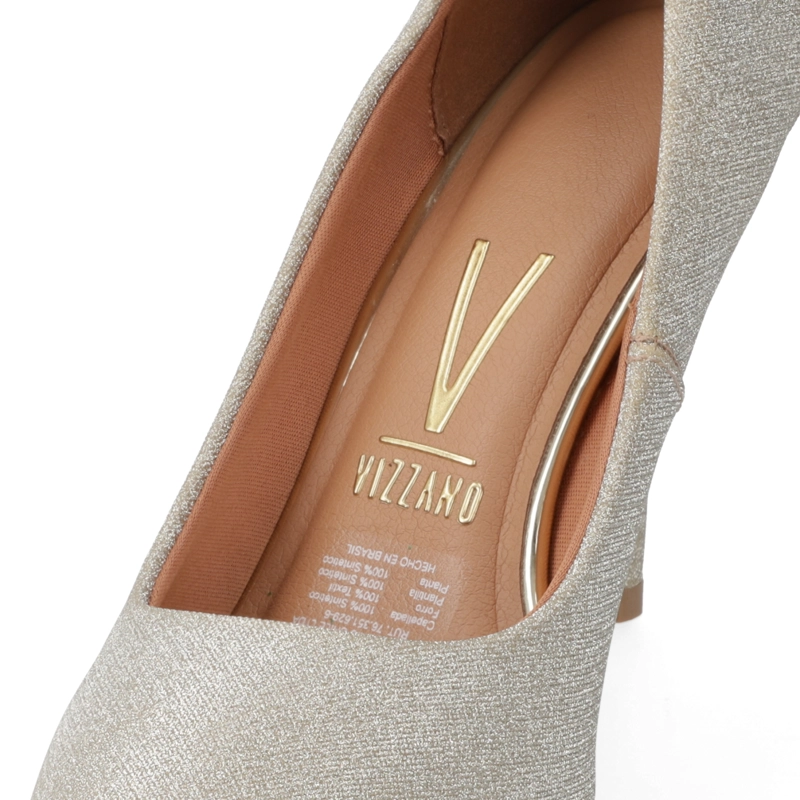 STILETTO TACO AGUJA DORADO VIZZANO MUJER - 5