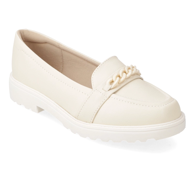 MOCASIN CREMA MODARE - 1
