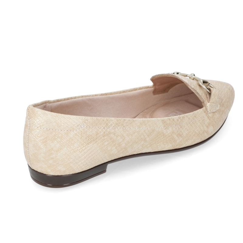 BALLERINA VIZZANO CROCO CREMA - 4