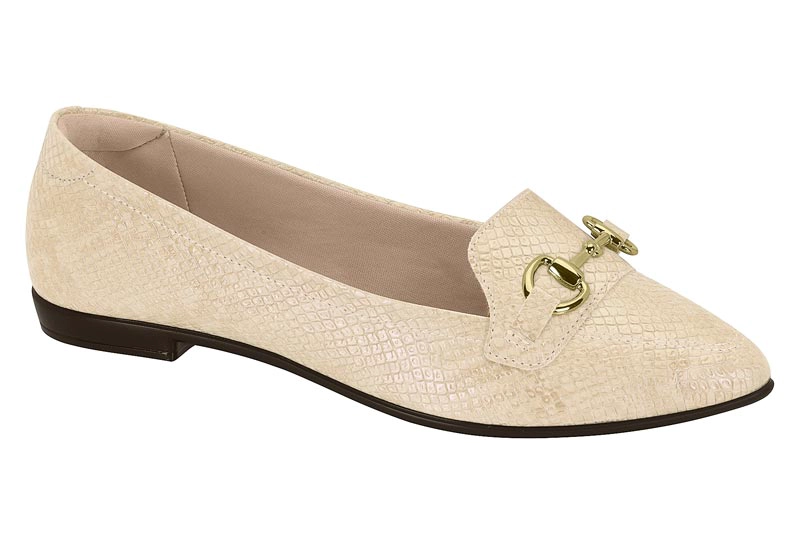 BALLERINA VIZZANO CROCO CREMA - 6