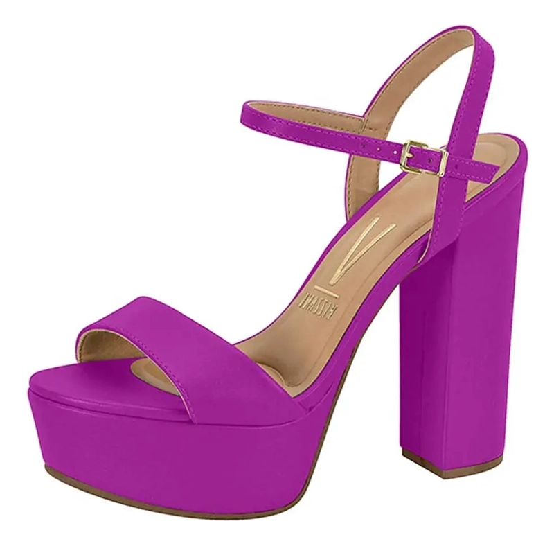 SANDALIA MAXI PLATAFORMA VIZZANO ECO CUERO MORADO - 2