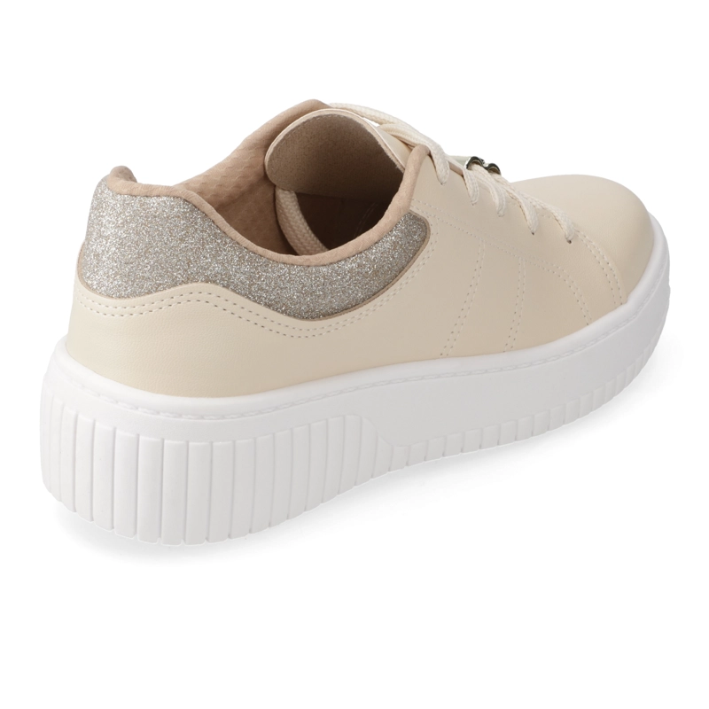 ZAPATILLA CASUAL BEIRA RIO CREMA - 4