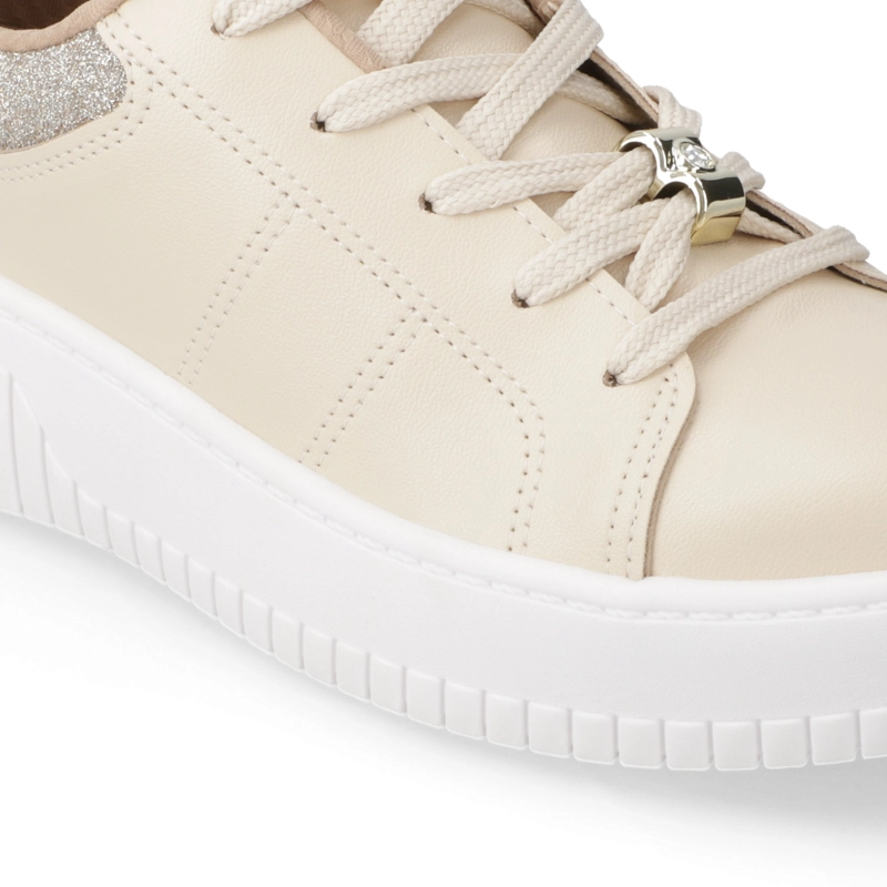 ZAPATILLA CASUAL BEIRA RIO CREMA - 5