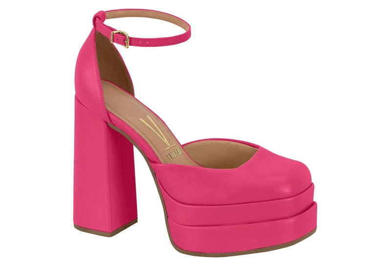 MAXI PLATAFORMA ECO CUERO FUCSIA - 6