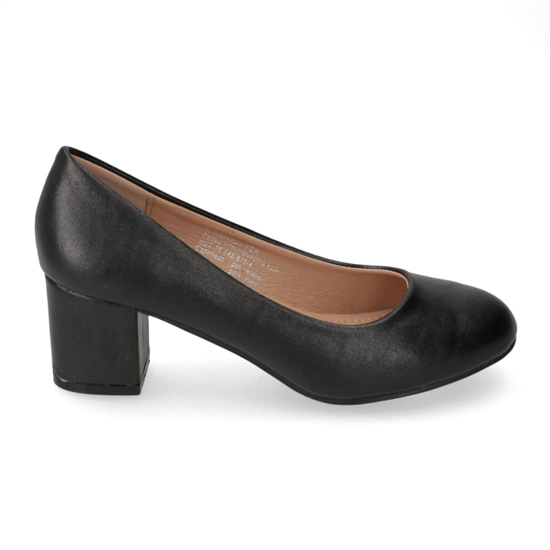 ZAPATO TACO NEW WALK NEGRO - 1