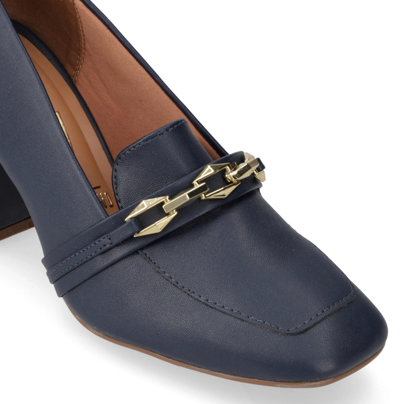 ZAPATO TACO ANCHO VIZZANO AZUL - 5
