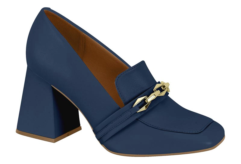 ZAPATO TACO ANCHO VIZZANO AZUL - 6