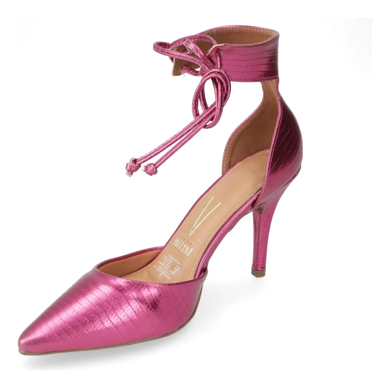 ZAPATO VIZZANO MUJER TACO AGUJA STILETTO MAGENTA - 3