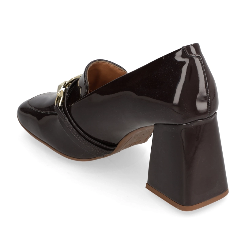 ZAPATO TACO ANCHO VIZZANO CACAO - 4