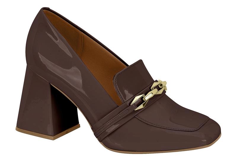 ZAPATO TACO ANCHO VIZZANO CACAO - 6