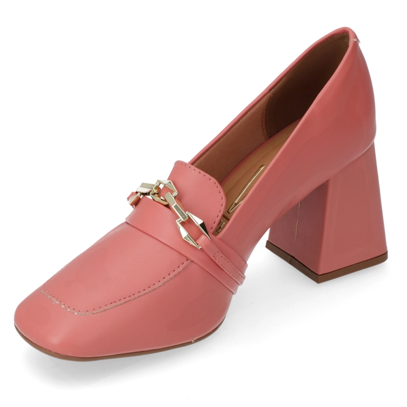 ZAPATO TACO ANCHO VIZZANO CORAL - 3
