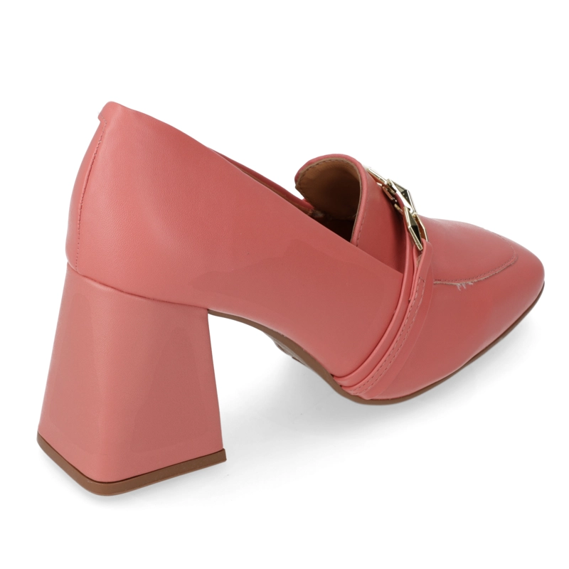 ZAPATO TACO ANCHO VIZZANO CORAL - 4