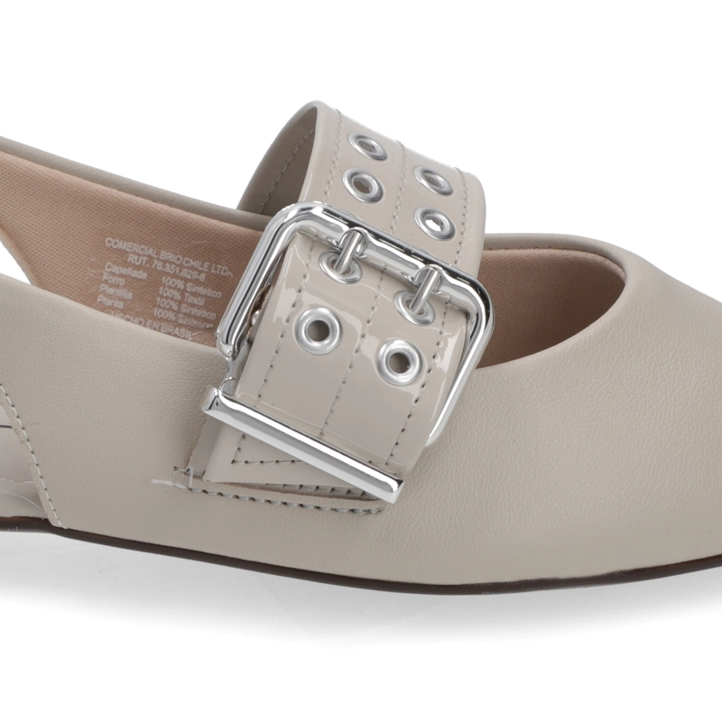 BALLERINAS GRIS MOLECA - 5