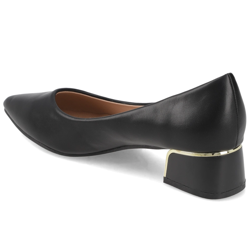 ZAPATO TACO NEGRO NEW WALK - 4