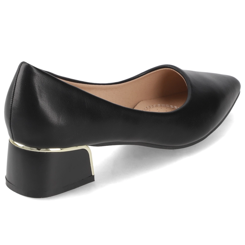 ZAPATO TACO NEGRO NEW WALK - 5