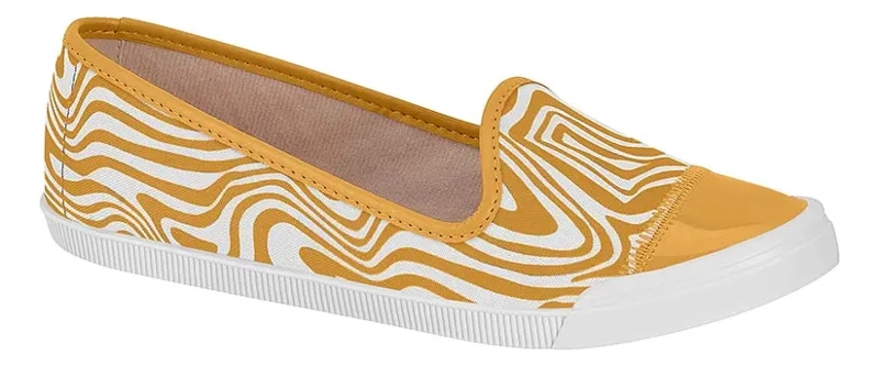 ZAPATILLA URBANA MUJER MOLECA NARANJA - 1