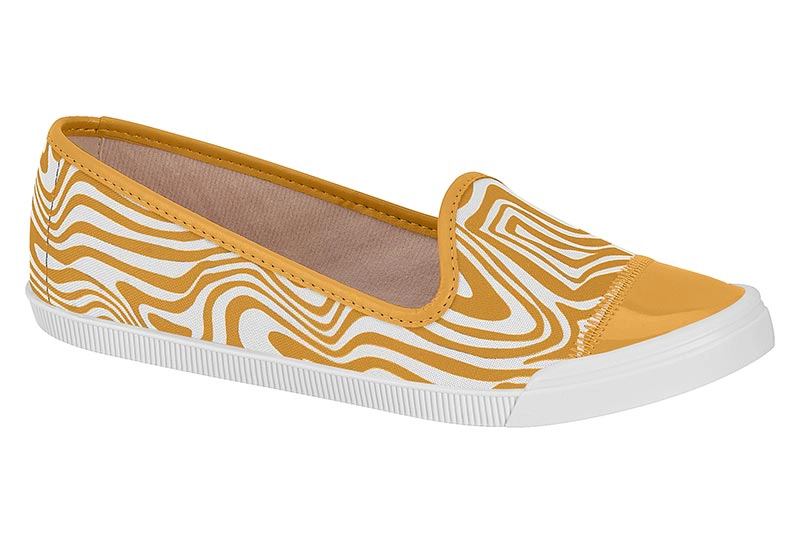 ZAPATILLA URBANA MUJER MOLECA NARANJA - 3
