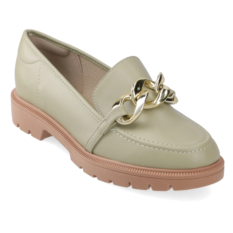MOCASINES VERDE BEIRA RIO - 1