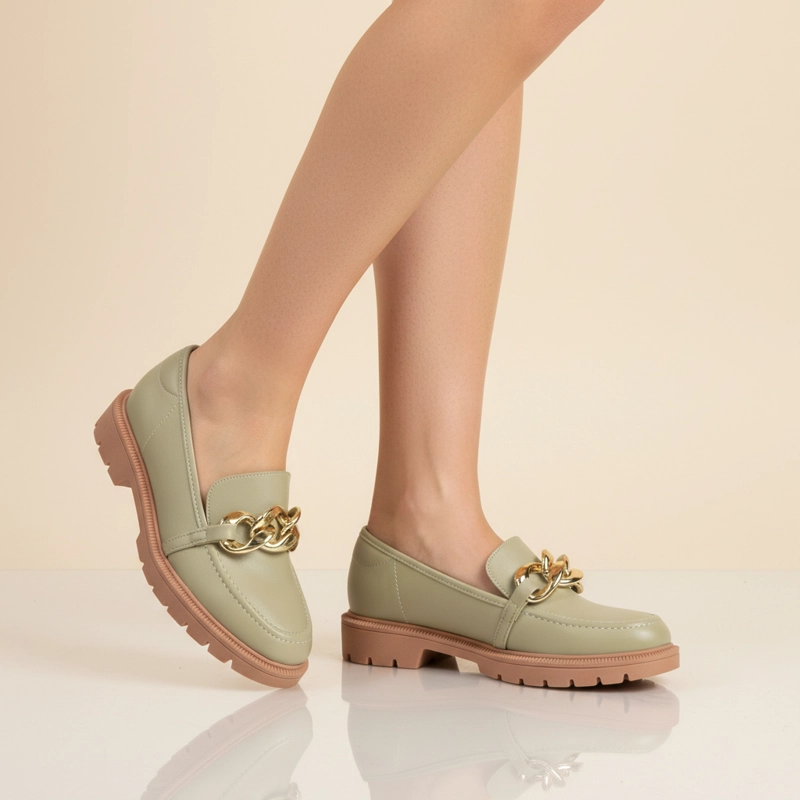 MOCASINES VERDE BEIRA RIO - 2