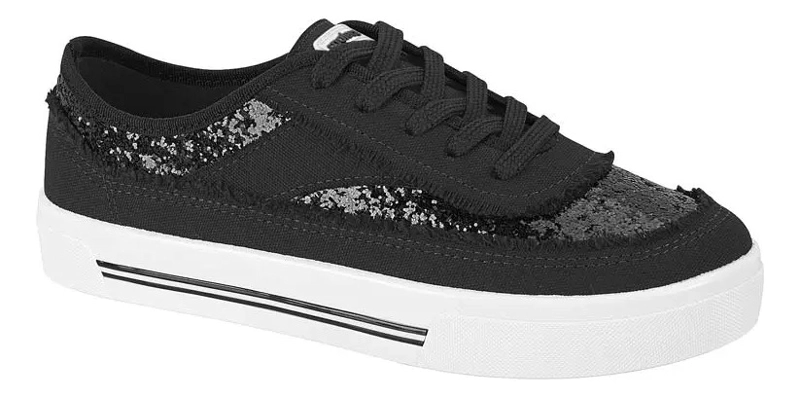 ZAPATILLA PARA MUJER MOLECA NEGRO - 1