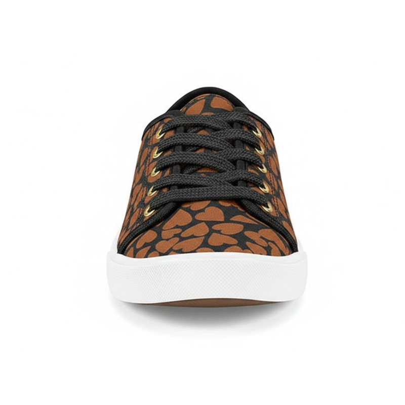 ZAPATILLA MOLECA CAMEL NEGRO - 2