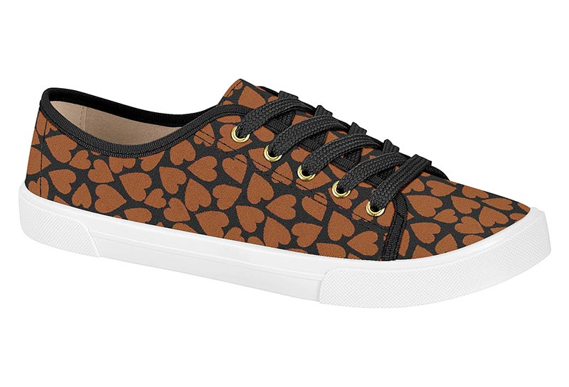 ZAPATILLA MOLECA CAMEL NEGRO - 4