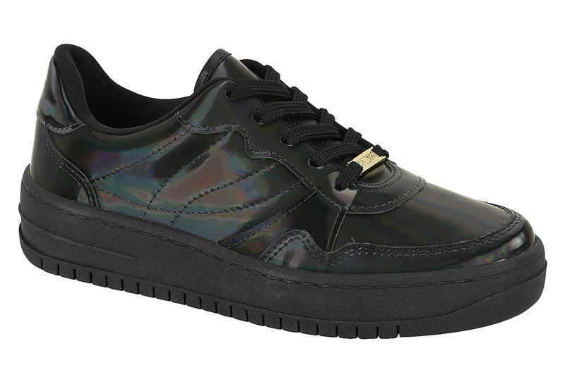 ZAPATILLA CASUAL MUJER VIZZANO NEGRO - 3