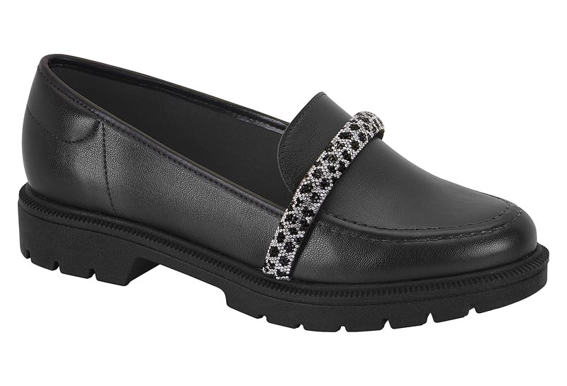 MOCASIN NEGRO BEIRA RIO - 3