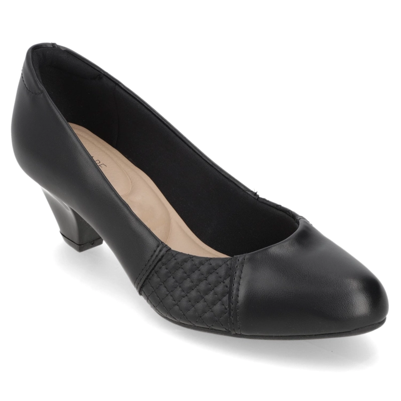 TACO ANCHO 3 CM NEGRO MODARE - 1