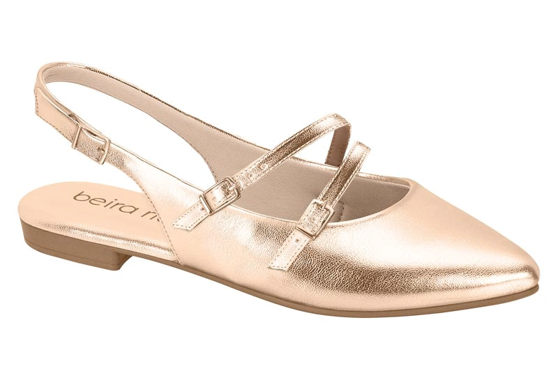 ZAPATO PLANO MUJER BEIRA RIO GRIS - 3