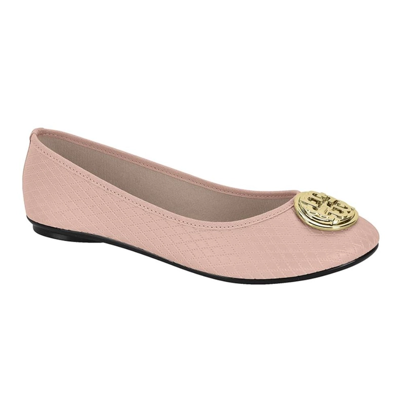 ZAPATO PLANO MUJER MOLECA ROSADO - 1